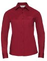 Dames blouse lange mouw Russell 934F Classic Red
